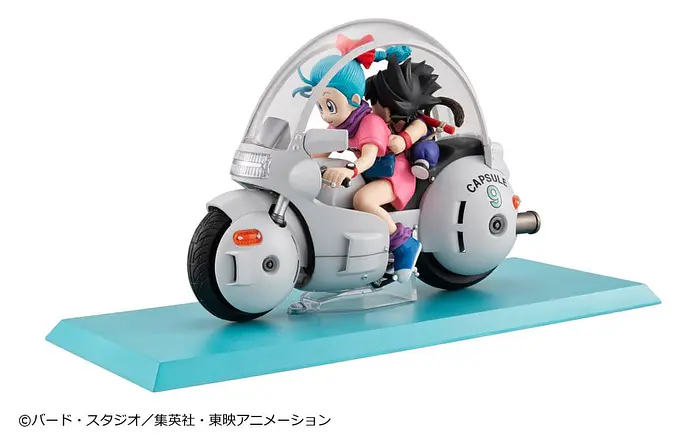 Dragon Ball Desktop Real McCoy PVC Figure Diorama 06 Son Goku & Bulma Limited Repeat Edition | MegaHouse photo 4