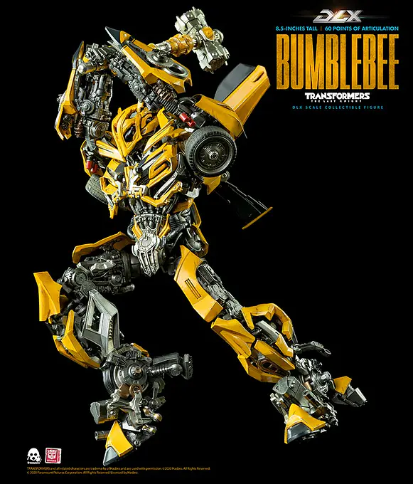Transformers: The Last Knight DLX Bumblebee Action Figure 22 cm (2027 Reissue) | threezero photo 27