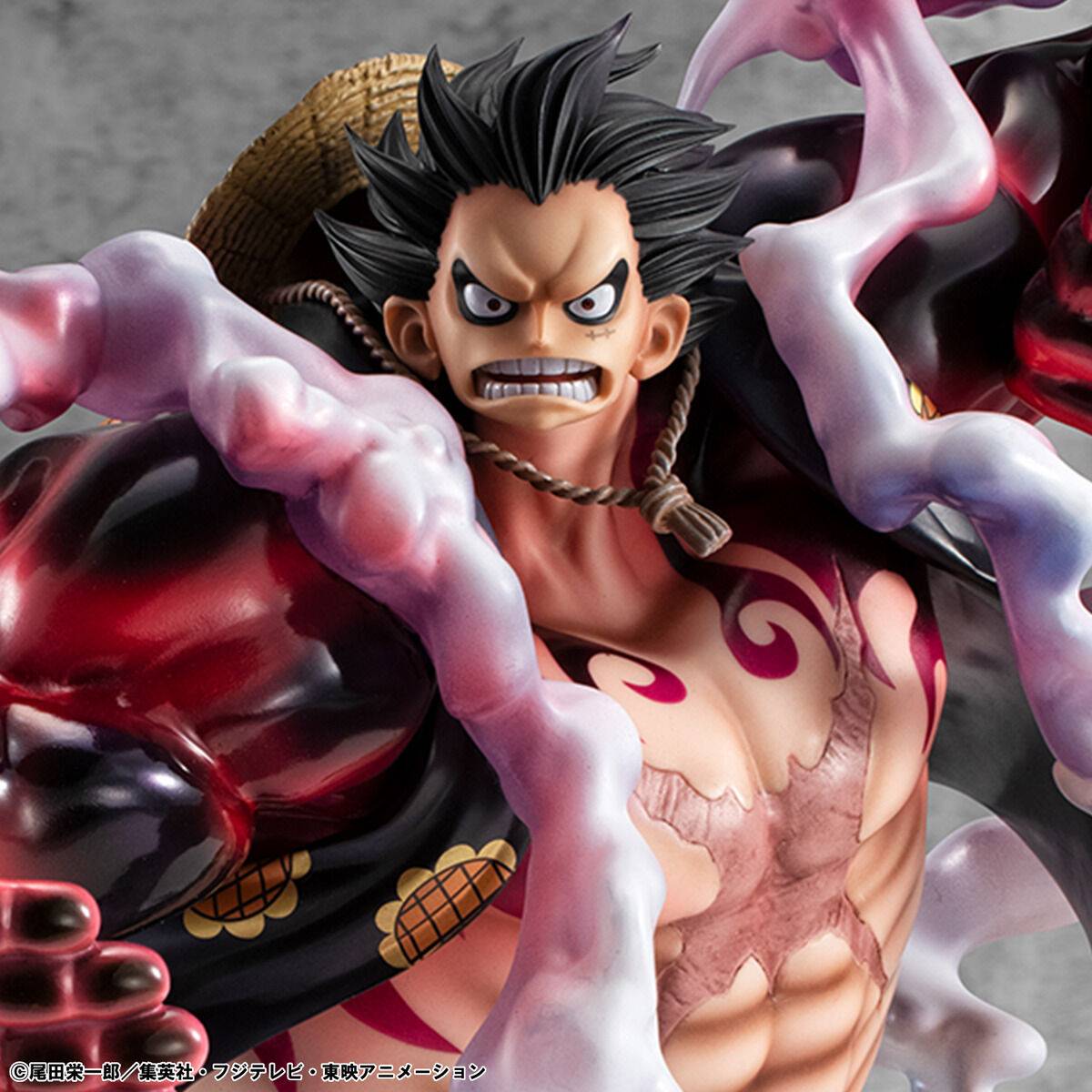 One Piece Monkey D. Luffy Gear 4 Boundman 10th Limited Ver. Portrait.Of.Pirates SA-MAXIMUM Statue 30 cm | MegaHouse