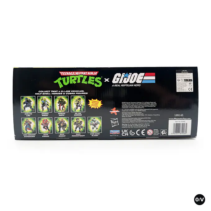 Teenage Mutant Ninja Turtles x G.I. Joe A.W.E. Shell-Striker Vehicle with Figure - Crossover Classics | Playmates Toys photo 6