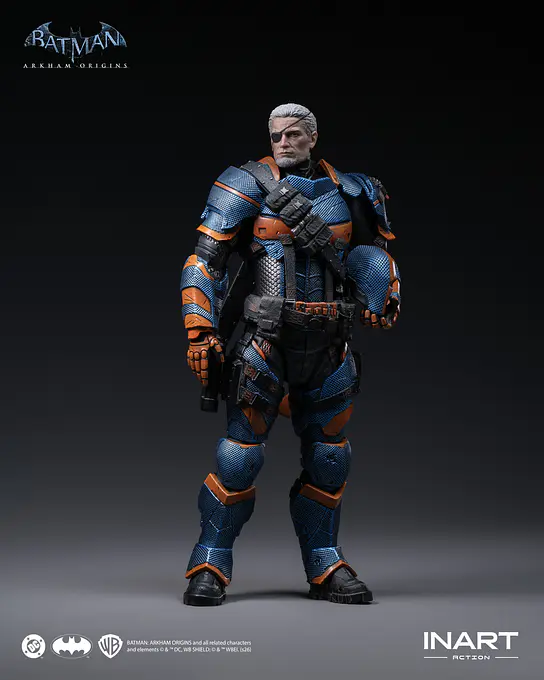 Batman: Arkham Origins Deathstroke Action Figure | INART photo 2