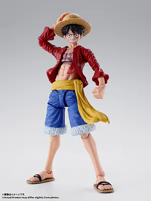One Piece S.H.Figuarts Monkey D. Luffy New World Figure | Tamashii Nations