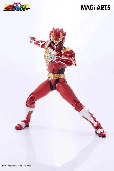 Chouseishin Gransazer Sazer Tarious Action Figure 15 cm - Magi Arts photo 14
