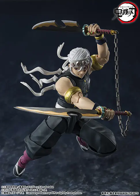 Demon Slayer S.H.Figuarts Tengen Uzui Figure | Tamashii Nations photo 5