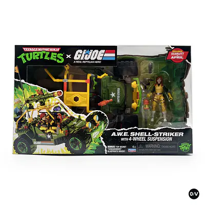 Teenage Mutant Ninja Turtles x G.I. Joe Crossover Classics Complete Collection with Vehicles | Playmates Toys