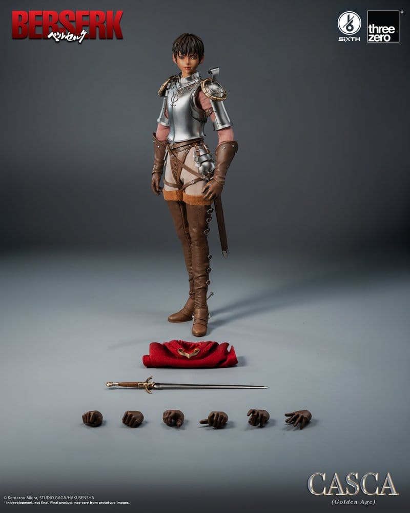 Berserk Casca (Golden Age) 1/6 Scale Action Figure 28 cm | threezero