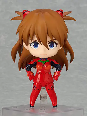 Neon Genesis Evangelion: 2.0 You Can (Not) Advance Nendoroid Action Figure Asuka Shikinami Langley Plugsuit Ver. 10 cm - Good Smile Company - alternate view