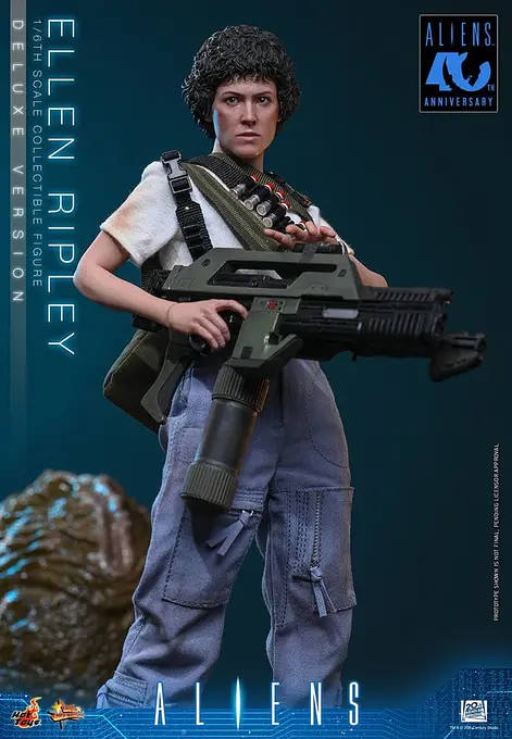 Alien Ellen Ripley 1/6 Action Figure - Hot Toys Movie Masterpiece Deluxe Version 30 cm photo 15