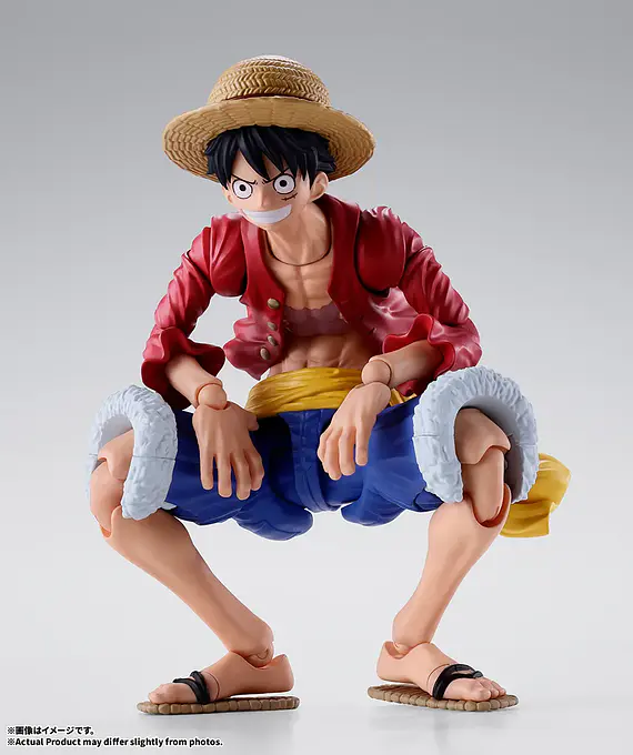 One Piece S.H.Figuarts Monkey D. Luffy New World Figure | Tamashii Nations photo 6