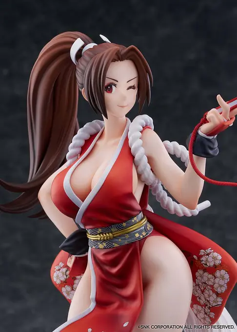 The King of Fighters XV PVC Figure 1/7 Mai Shiranui AmiAmi Limited Edition 26 cm photo 12