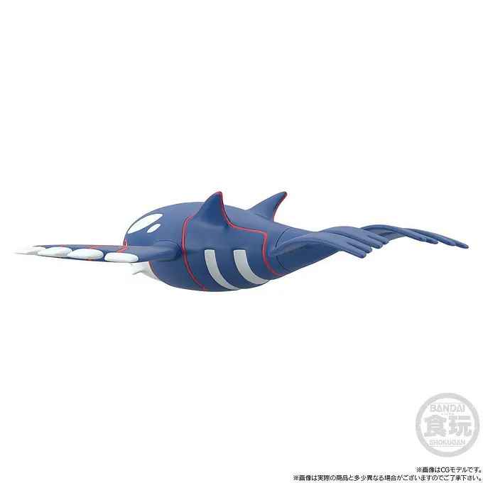 Pokemon Scale World Hoenn Region Kyogre Figure | Bandai photo 2