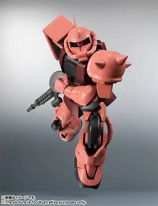 Mobile Suit Gundam Robot Spirits (Side MS) MS-06S Char's Zaku II ver. A.N.I.M.E. Figure | Tamashii Nations photo 5