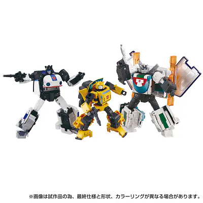 Transformers Dramatic Capture Series Action Figure 3-Pack Cybertron Chase - alternate view