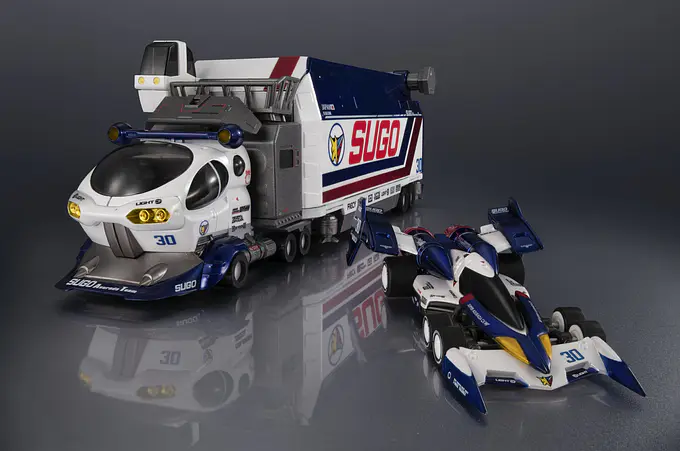 Future GPX Cyber Formula Super Asurada 01 Circuit Mode & Sugo Legard 10V5000 Figure Set (Heritage Edition) photo 2