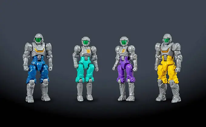 Diaclone DA-125 Cosmo Maneuver Dia-Nauts Action Figure Set (Takara Tomy) photo 4