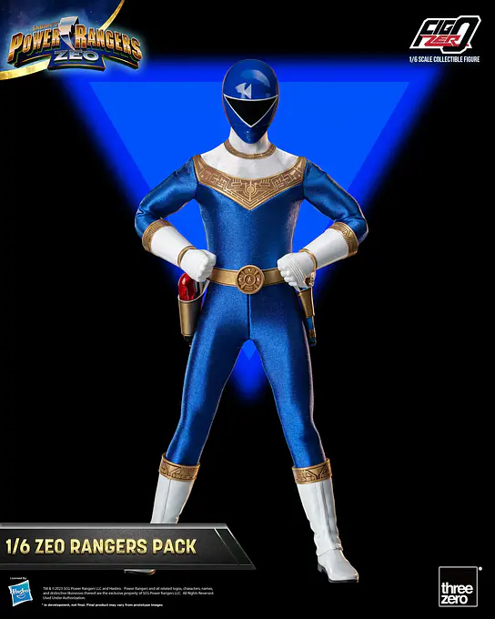 Power Rangers Zeo FigZero 1/6 Zeo Power Rangers Pack Figures - threezero photo 22