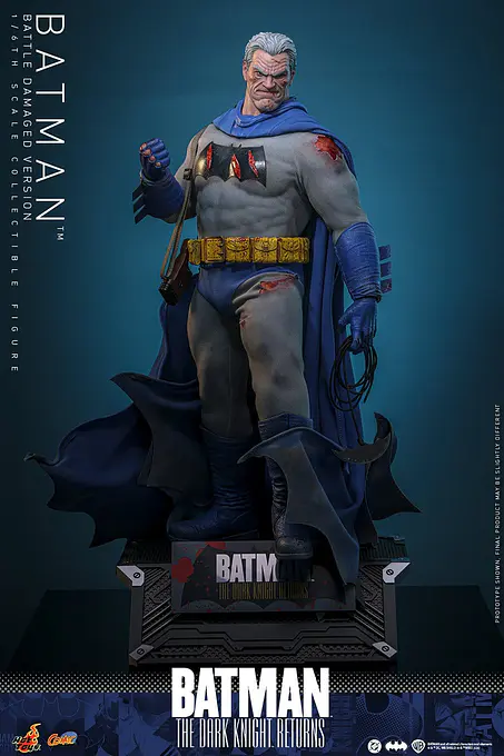 Batman: The Dark Knight Returns Comic Masterpiece 1/6 Action Figure (Battle Damaged Version) 32 cm - Hot Toys photo 2