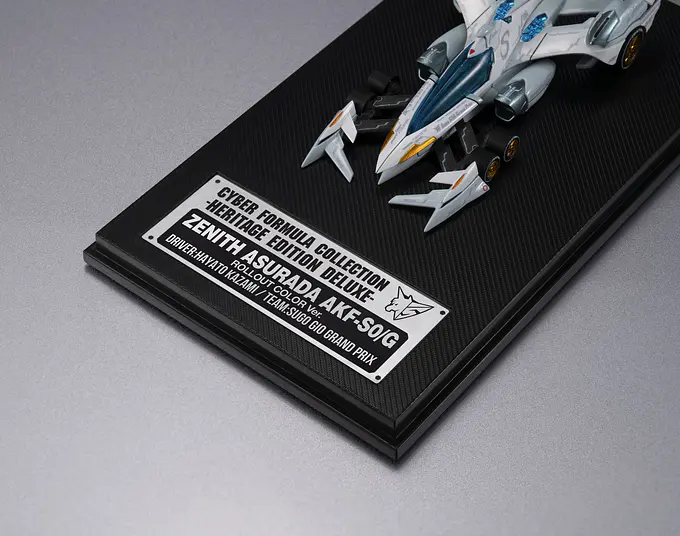 Future GPX Cyber Formula Heritage Edition DX Zenith Asurada AKF-S0/G Roll Out Vehicle Set | MegaHouse photo 9