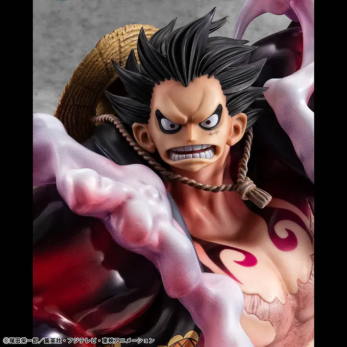 One Piece Monkey D. Luffy Gear 4 Boundman 10th Limited Ver. Portrait.Of.Pirates SA-MAXIMUM Statue 30 cm | MegaHouse photo 13