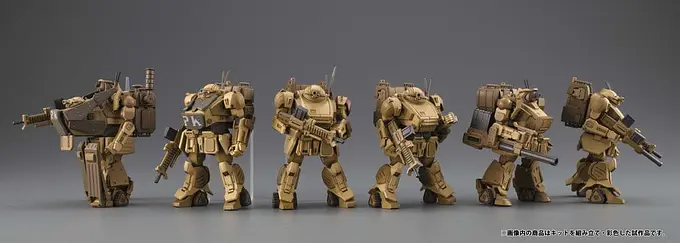 Armored Trooper VOTOMS VAKIT Platoon Model Kit The Grey Witch Blind Box Assortment (6) | MegaHouse photo 8