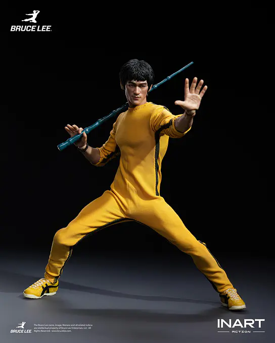 Bruce Lee (Yellow Jumpsuit) 1/12 Action Figure | INART photo 14