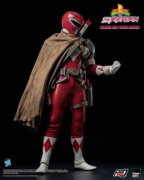 Mighty Morphin Power Rangers: The Return FigZero 1/6 Red Power Ranger Figure - threezero photo 14