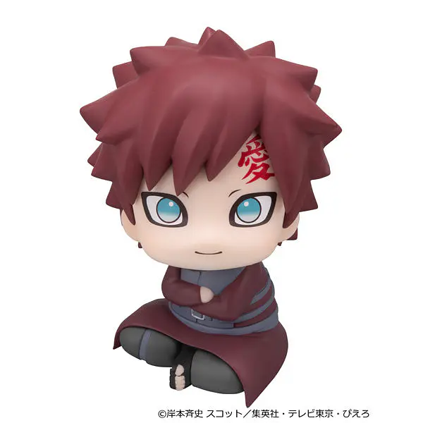 Naruto Shippuden Look Up PVC Figure Set Shikamaru Nara and Gaara (Smile Ver.) with Bonus Pouch | MegaHouse photo 2