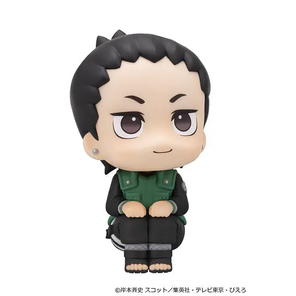 Naruto Shippuden Look Up PVC Figure Set Shikamaru Nara and Gaara (Smile Ver.) with Bonus Pouch | MegaHouse photo 5