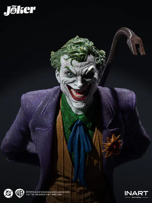 DC Comics The Joker 1/12 Action Figure | INART photo 9