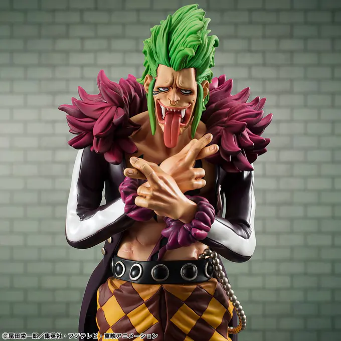 One Piece Portrait.Of.Pirates "Limited Edition" PVC Figure Bartolomeo the Cannibal (Limited Repeat) | MegaHouse photo 12