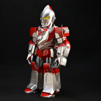 Ultraman Jack Marvel Comics Version Sofubi Figure | Planet-X - alternate view