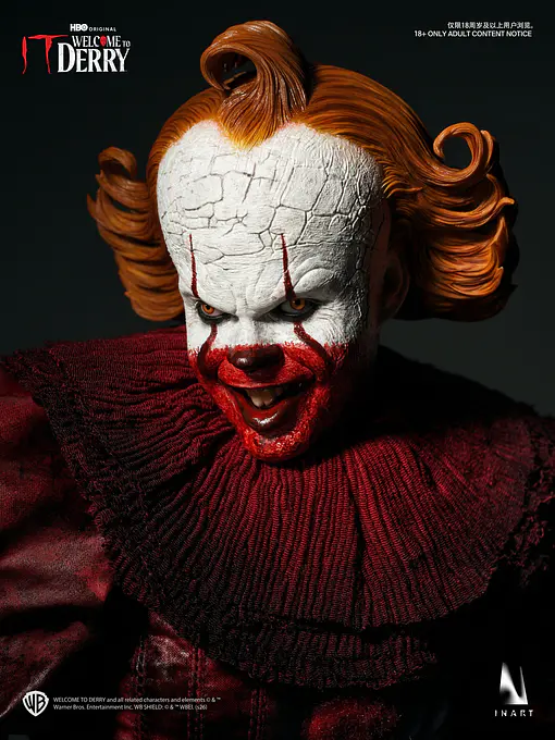 IT: Welcome to Derry Pennywise (Bloody Version) 1/6 Collectible Figure | INART photo 9
