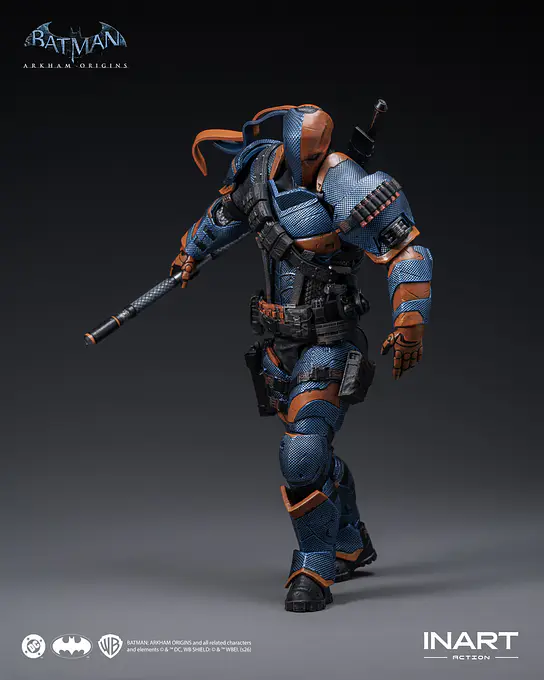 Batman: Arkham Origins Deathstroke Action Figure | INART photo 3