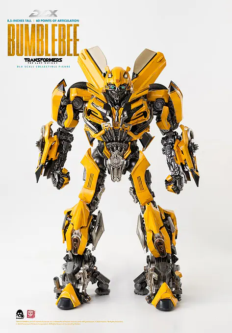 Transformers: The Last Knight DLX Bumblebee Action Figure 22 cm (2027 Reissue) | threezero photo 4
