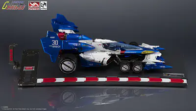 Future GPX Cyber Formula Super Asurada 01 Vehicle | threezero x MegaHouse - alternate view