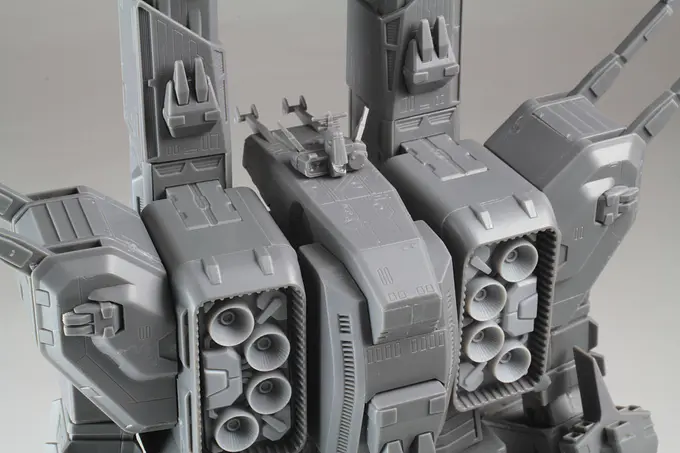 Super Dimension Fortress Macross 1/4000 Model Kit SDF-1 Macross Storm Attacker Type (Movie Ver.) | Hasegawa photo 11