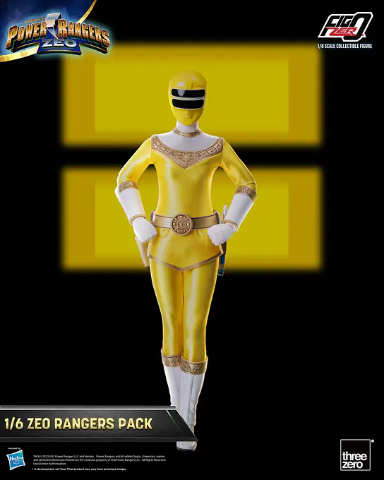 Power Rangers Zeo FigZero 1/6 Zeo Power Rangers Pack Figures - threezero photo 5