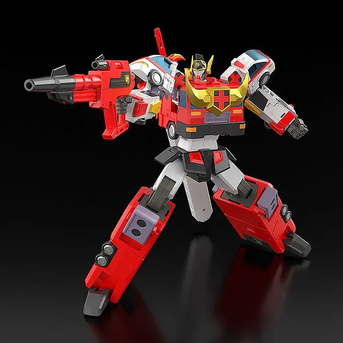 Brave Police J-Decker The Gattai Action Figure Duke Fire 25 cm | Good Smile Company photo 6