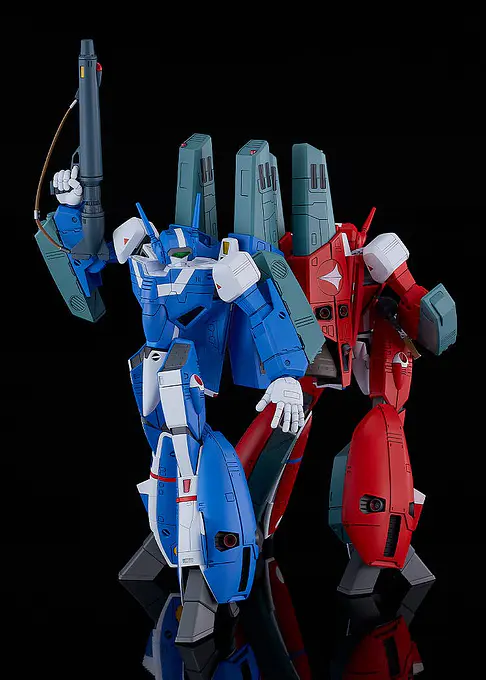 Super Dimension Fortress Macross PLAMAX 1/72 Model Kit VF-1J Super Battroid Valkyrie (Maximilian Jenius) | Max Factory photo 9