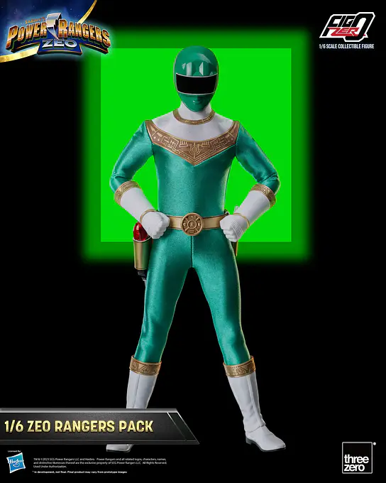 Power Rangers Zeo FigZero 1/6 Zeo Power Rangers Pack Figures - threezero photo 6