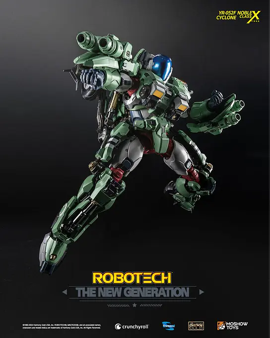 Robotech: The New Generation YR-052F Transformable Cyclone Figure photo 10