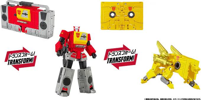 Transformers MPG-25 Blaster & Steeljaw Figure - Takara Tomy