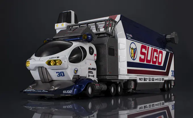 Future GPX Cyber Formula Super Asurada 01 Circuit Mode & Sugo Legard 10V5000 Figure Set (Heritage Edition) photo 12