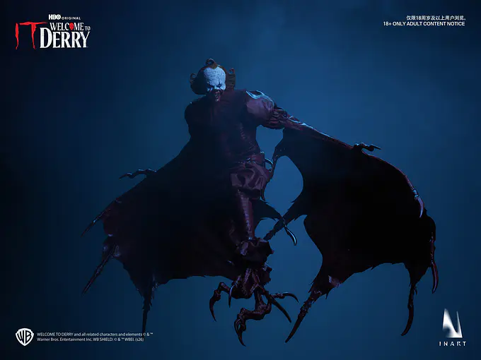 IT: Welcome to Derry Pennywise (Bloody Version) 1/6 Collectible Figure | INART photo 6