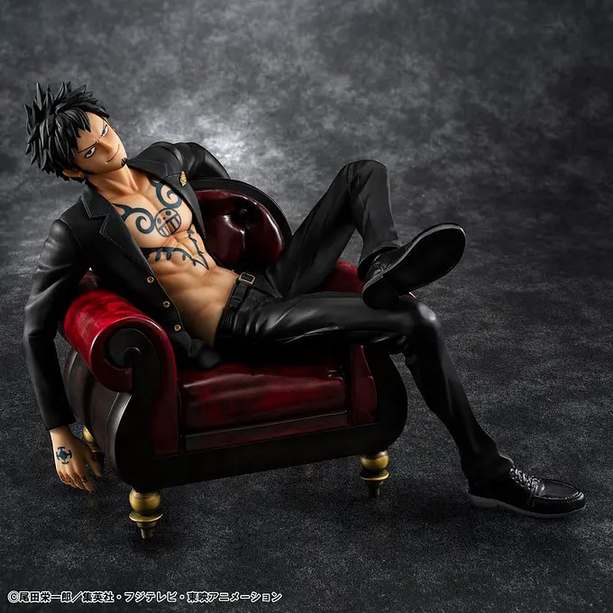One Piece Portrait.Of.Pirates "S.O.C" PVC Figure Trafalgar Law Ver.R | MegaHouse photo 9