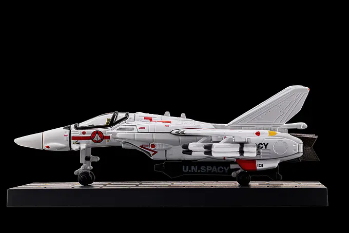Kids Logic Mini Metal 002 Robotech Veritech VF-1J (Fighter Mode) Die-Cast Model photo 5