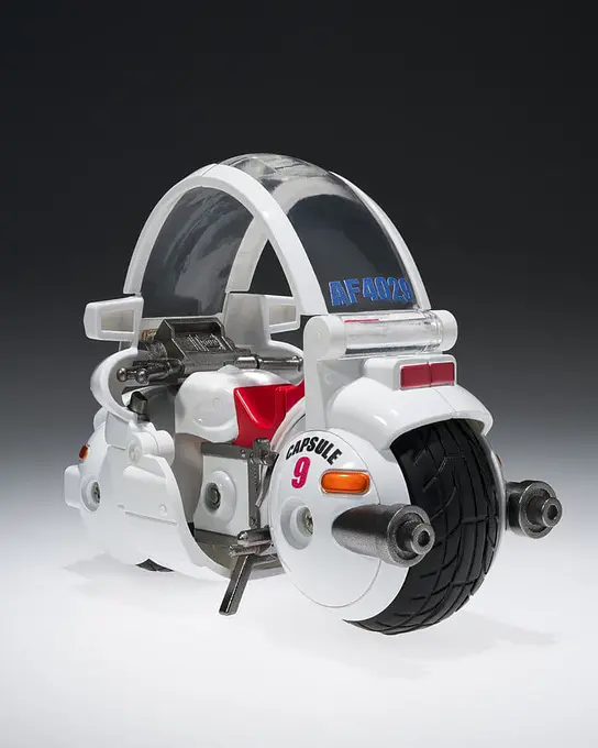 Dragon Ball Changearts Hoi-Poi Capsule No. 9 Bulma's Motorcycle Figure - Tamashii Nations photo 5