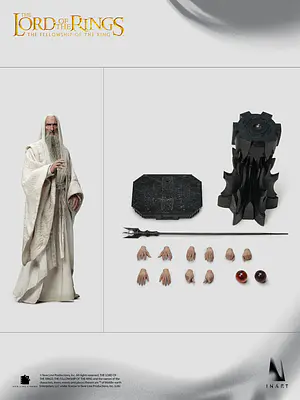 The Lord of the Rings: The Fellowship of the Ring Saruman 1/6 Collectible Figure | INART - alternate view