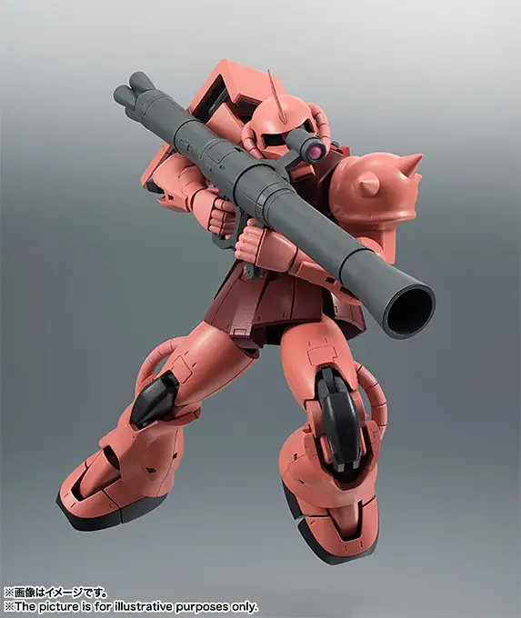 Mobile Suit Gundam Robot Spirits (Side MS) MS-06S Char's Zaku II ver. A.N.I.M.E. Figure | Tamashii Nations photo 7