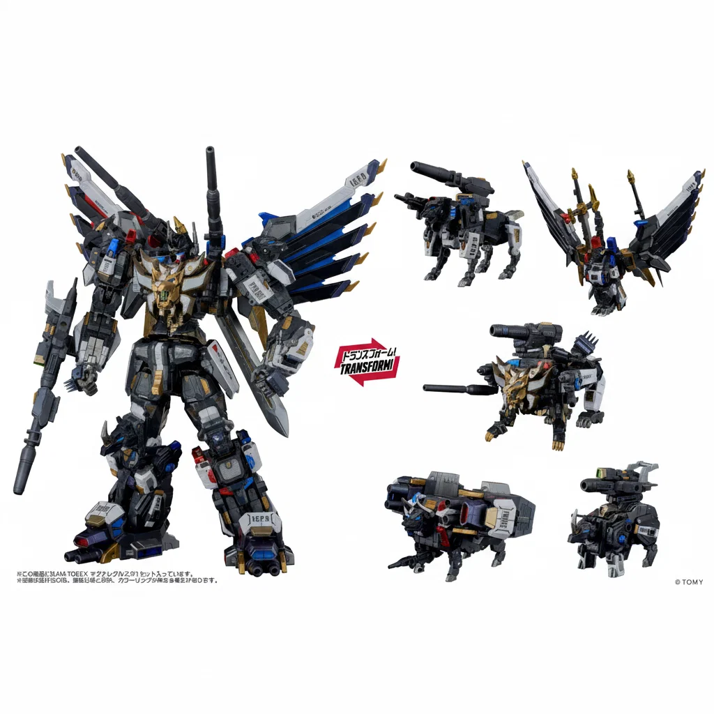 Transformers Adamas Machina AM-T02EX Magna Regulus Figure | Takara Tomy